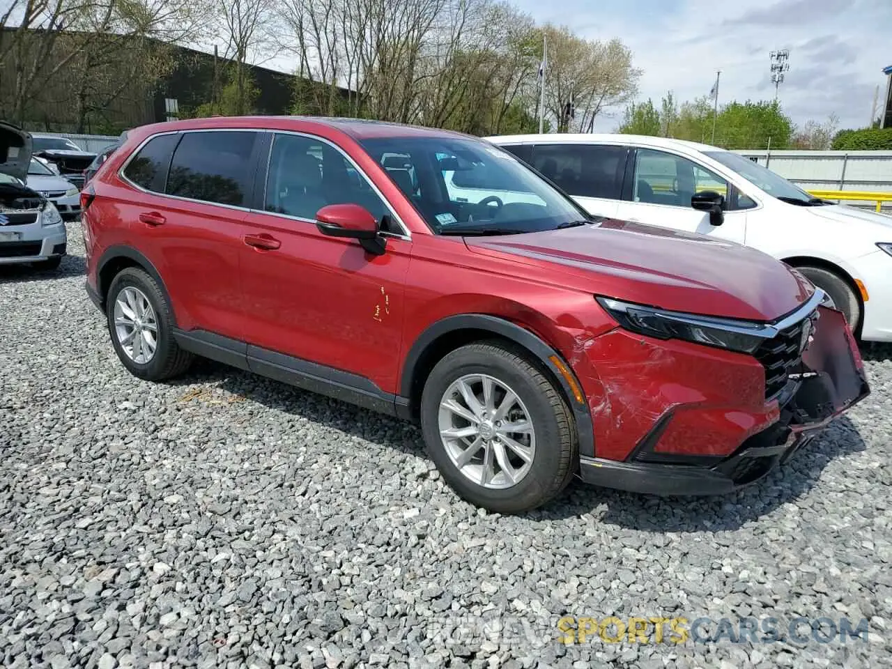 4 Photograph of a damaged car 7FARS4H4XRE009775 HONDA CRV 2024