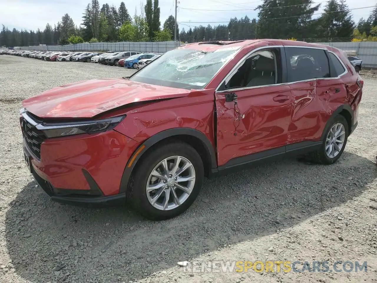 1 Photograph of a damaged car 7FARS4H74RE002248 HONDA CRV 2024