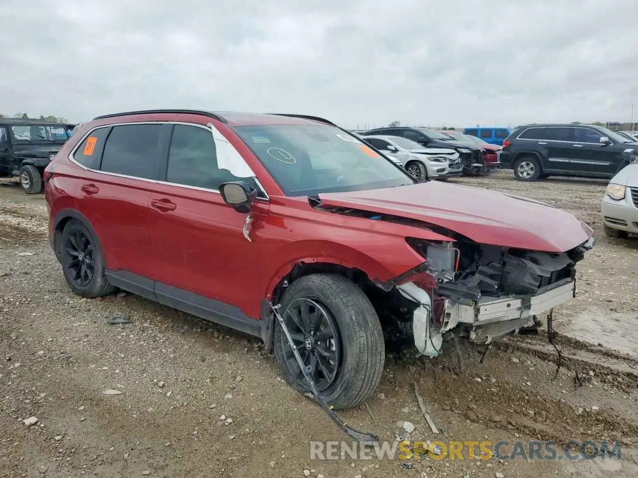 4 Photograph of a damaged car 7FARS5H82RE012596 HONDA CRV 2024