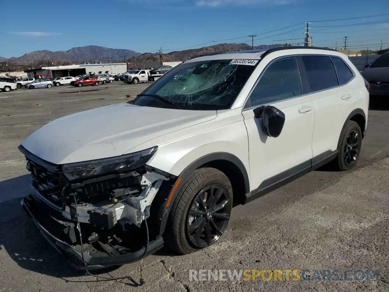 1 Photograph of a damaged car 7FARS6H58RE074418 HONDA CRV 2024