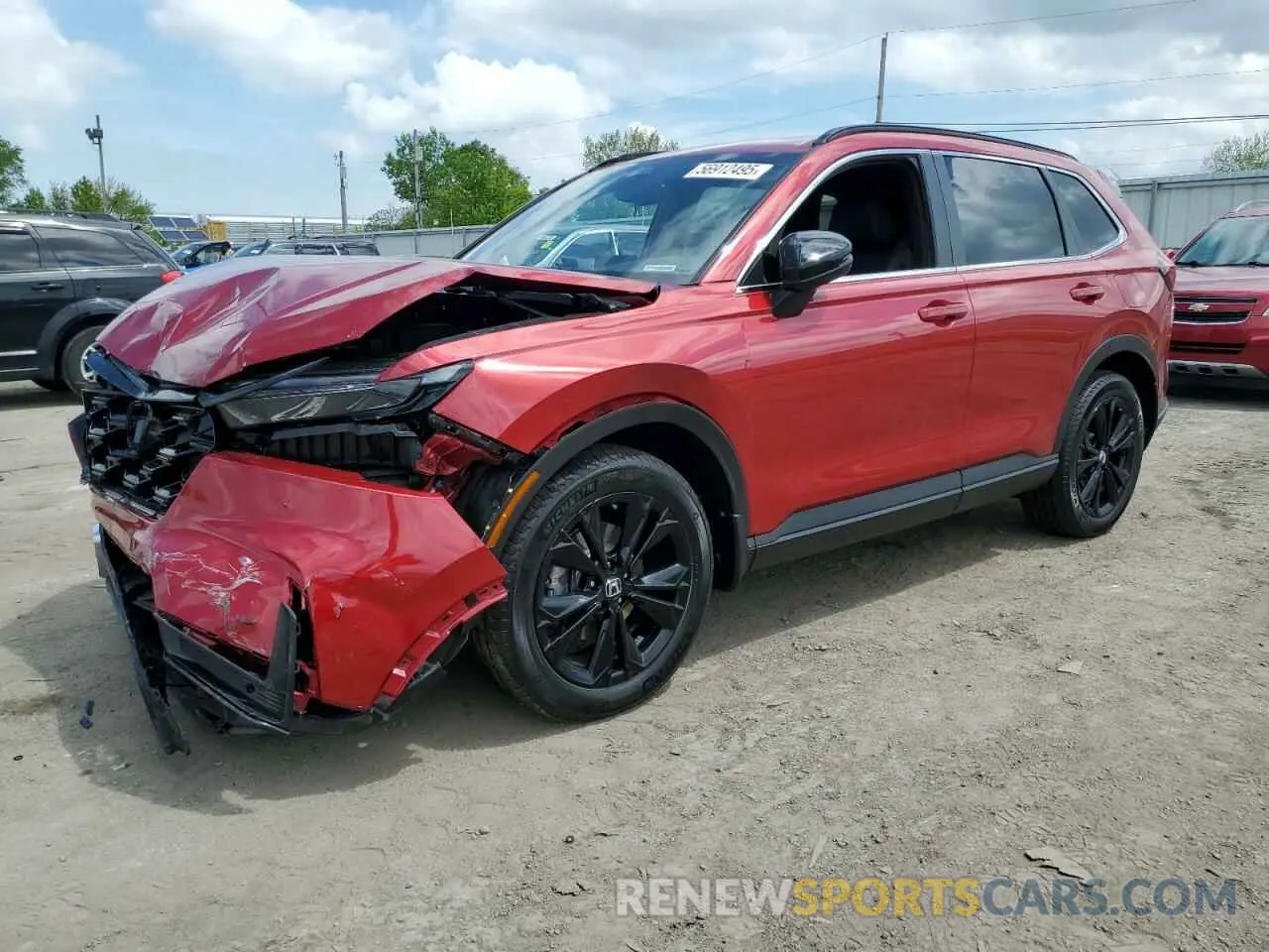 1 Photograph of a damaged car 7FARS6H91RE037097 HONDA CRV 2024