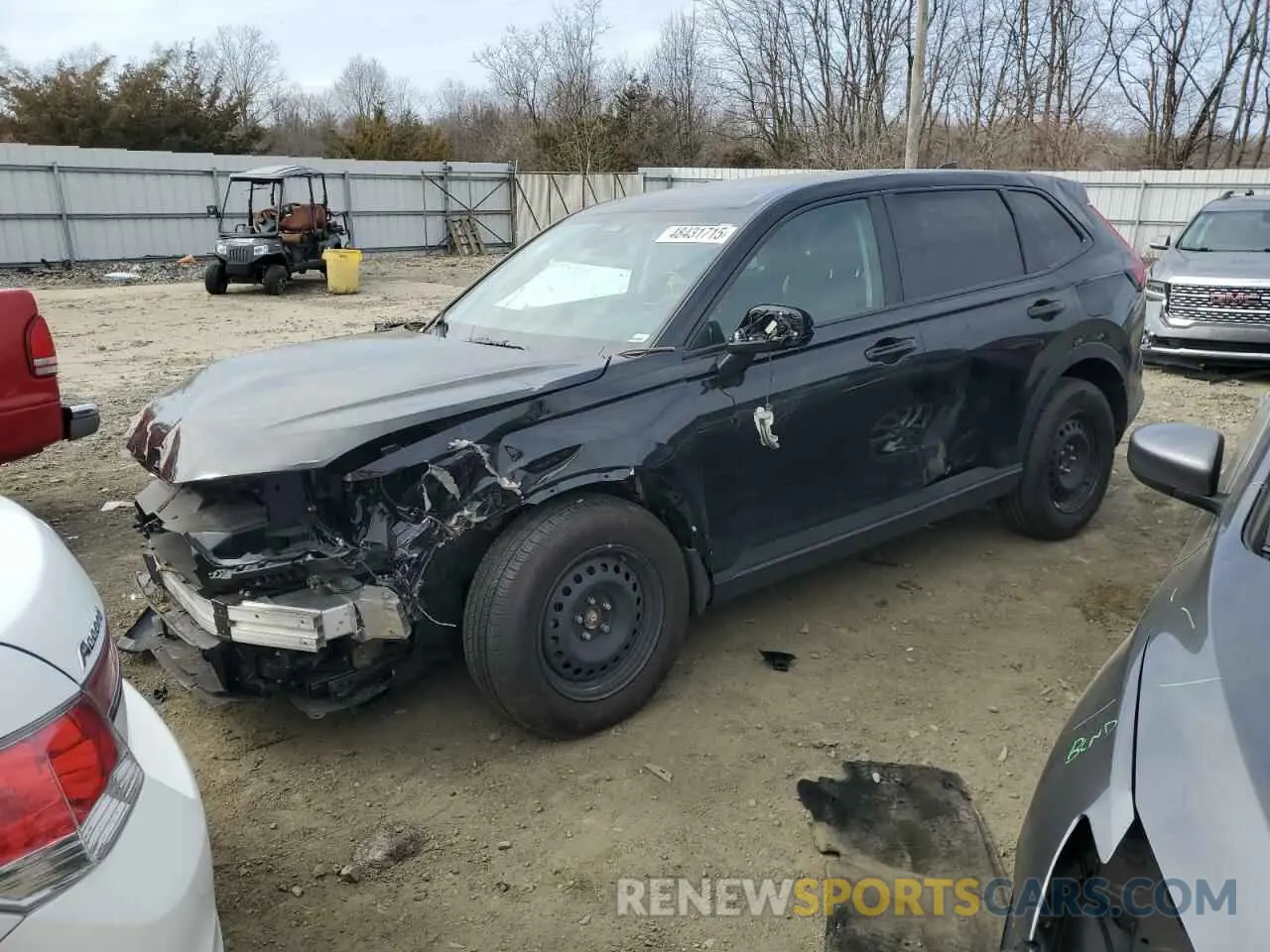 1 Photograph of a damaged car 2HKRS3H20SH308994 HONDA CRV 2025