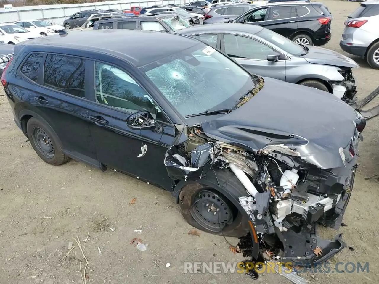 4 Photograph of a damaged car 2HKRS3H20SH308994 HONDA CRV 2025