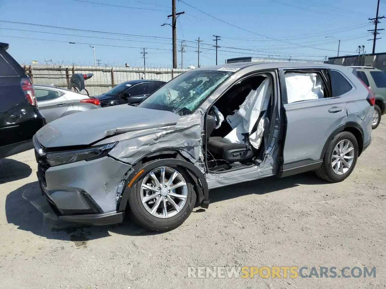 1 Photograph of a damaged car 2HKRS3H40SH316921 HONDA CRV 2025