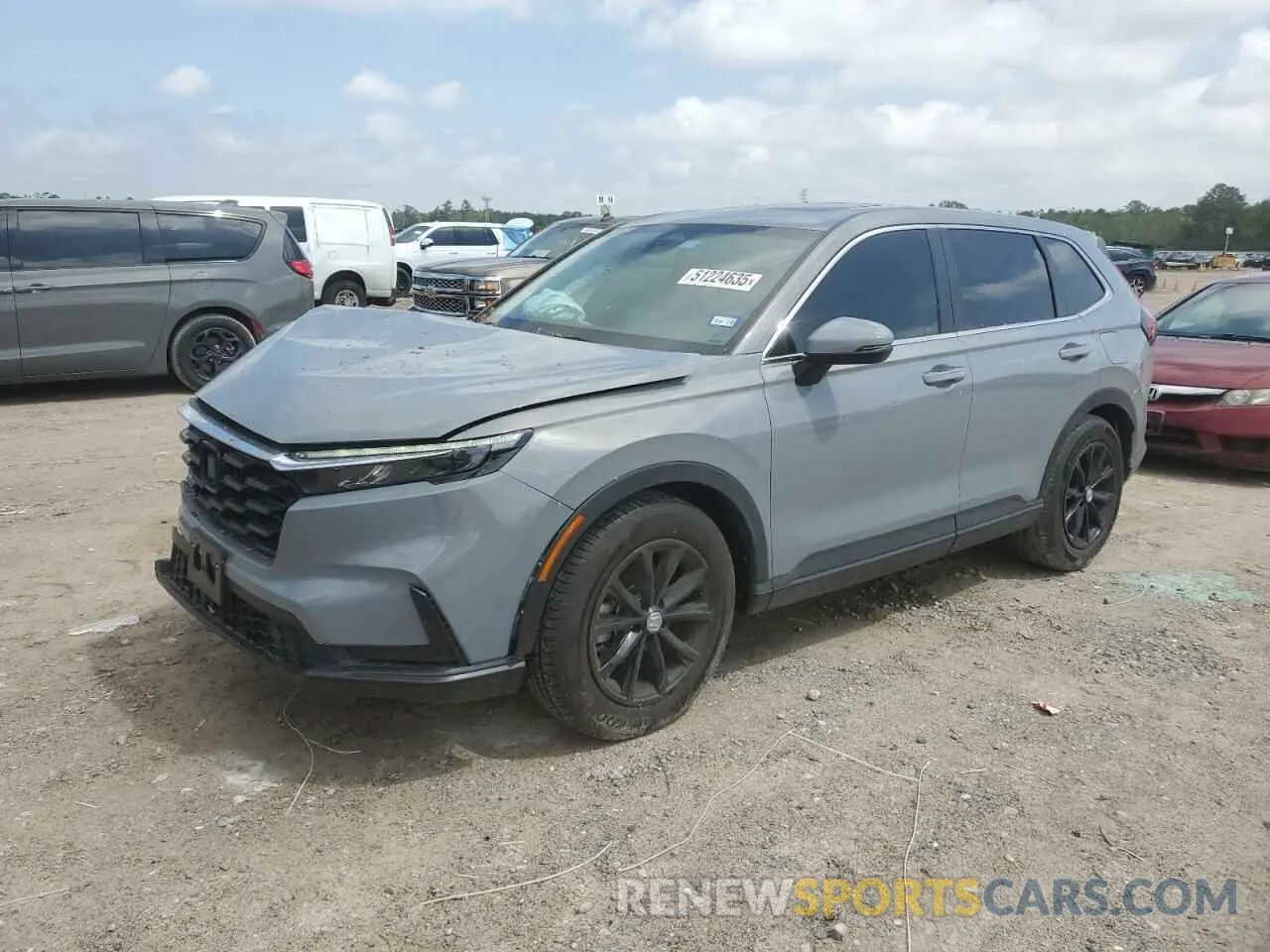 1 Photograph of a damaged car 2HKRS3H43SH316329 HONDA CRV 2025