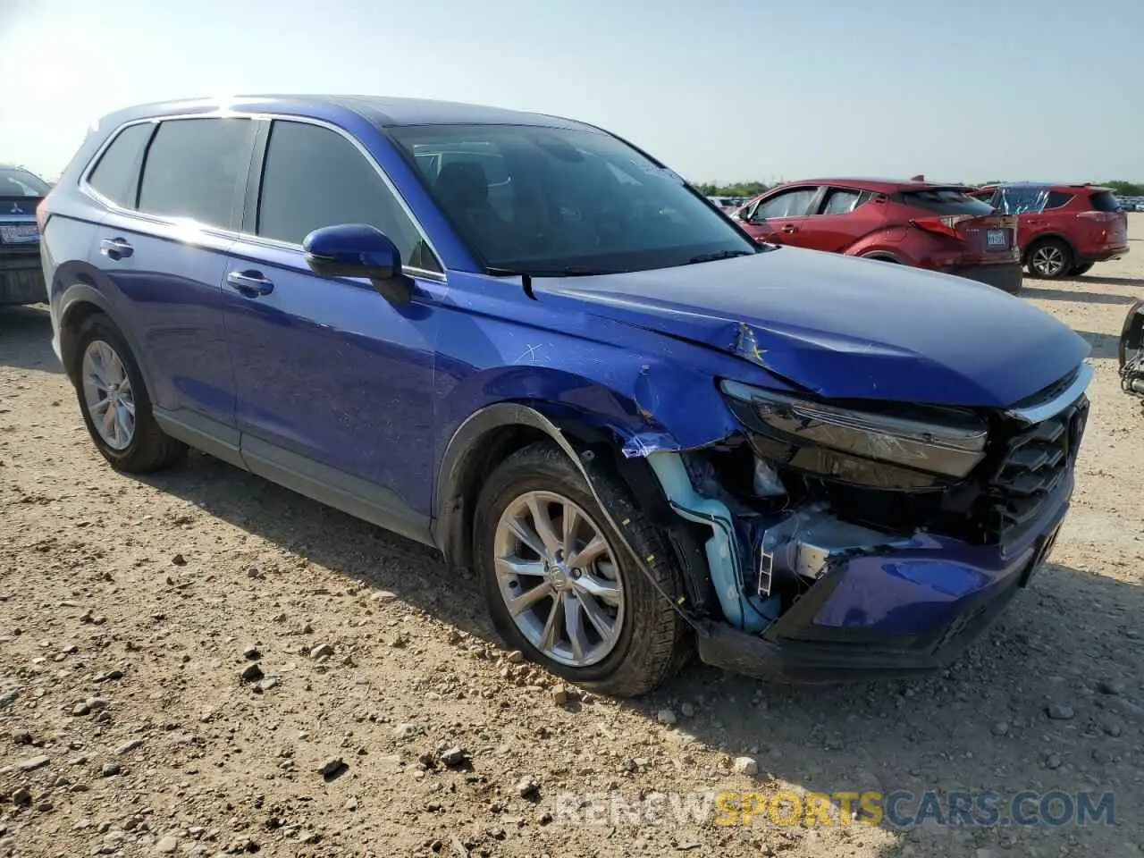 4 Photograph of a damaged car 2HKRS3H44SH300348 HONDA CRV 2025