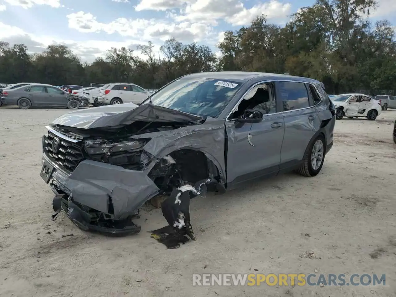 1 Photograph of a damaged car 2HKRS3H77SH320555 HONDA CRV 2025