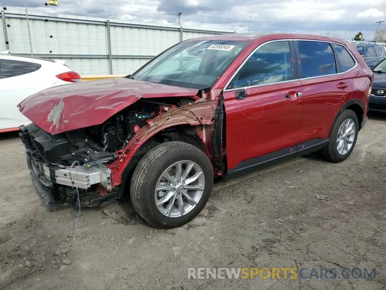 1 Photograph of a damaged car 2HKRS4H42SH429114 HONDA CRV 2025