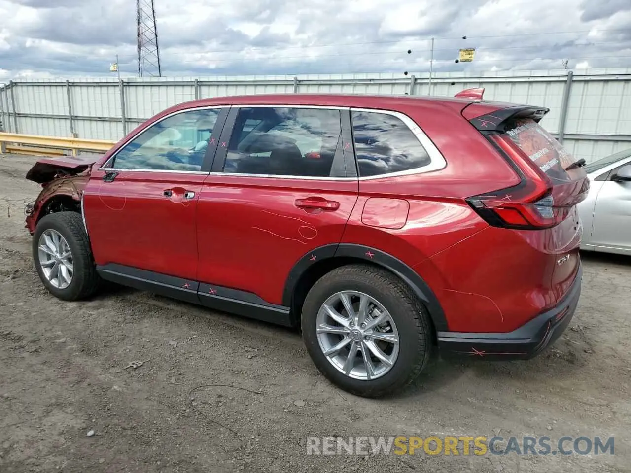 2 Photograph of a damaged car 2HKRS4H42SH429114 HONDA CRV 2025