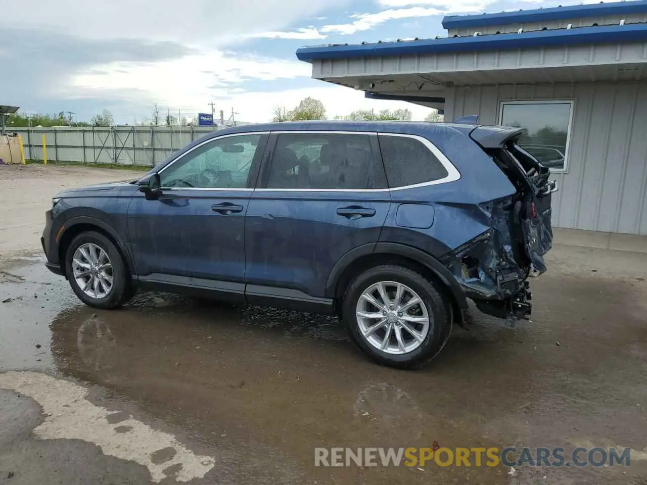2 Photograph of a damaged car 2HKRS4H44SH403646 HONDA CRV 2025