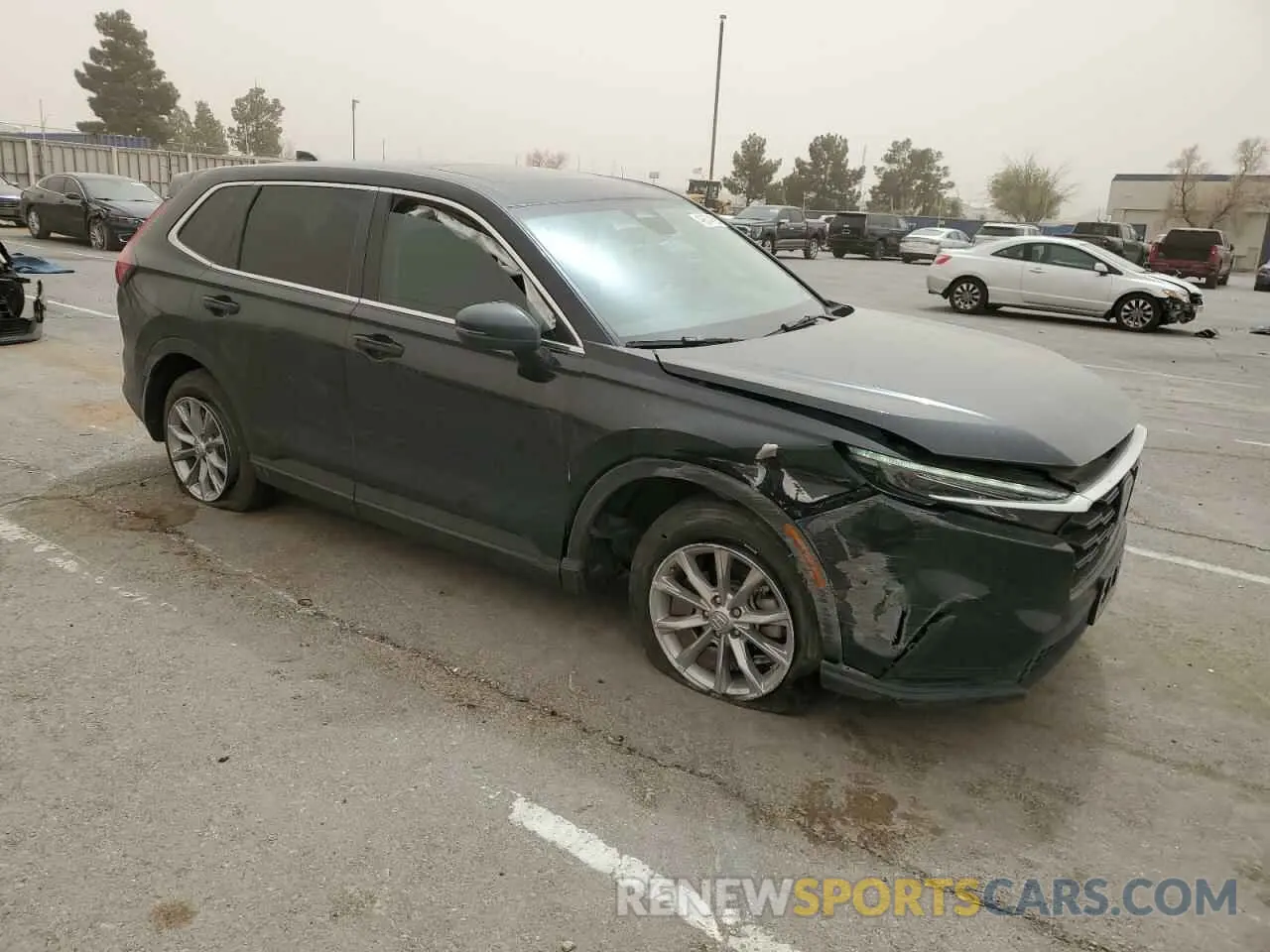 4 Photograph of a damaged car 2HKRS4H44SH411195 HONDA CRV 2025