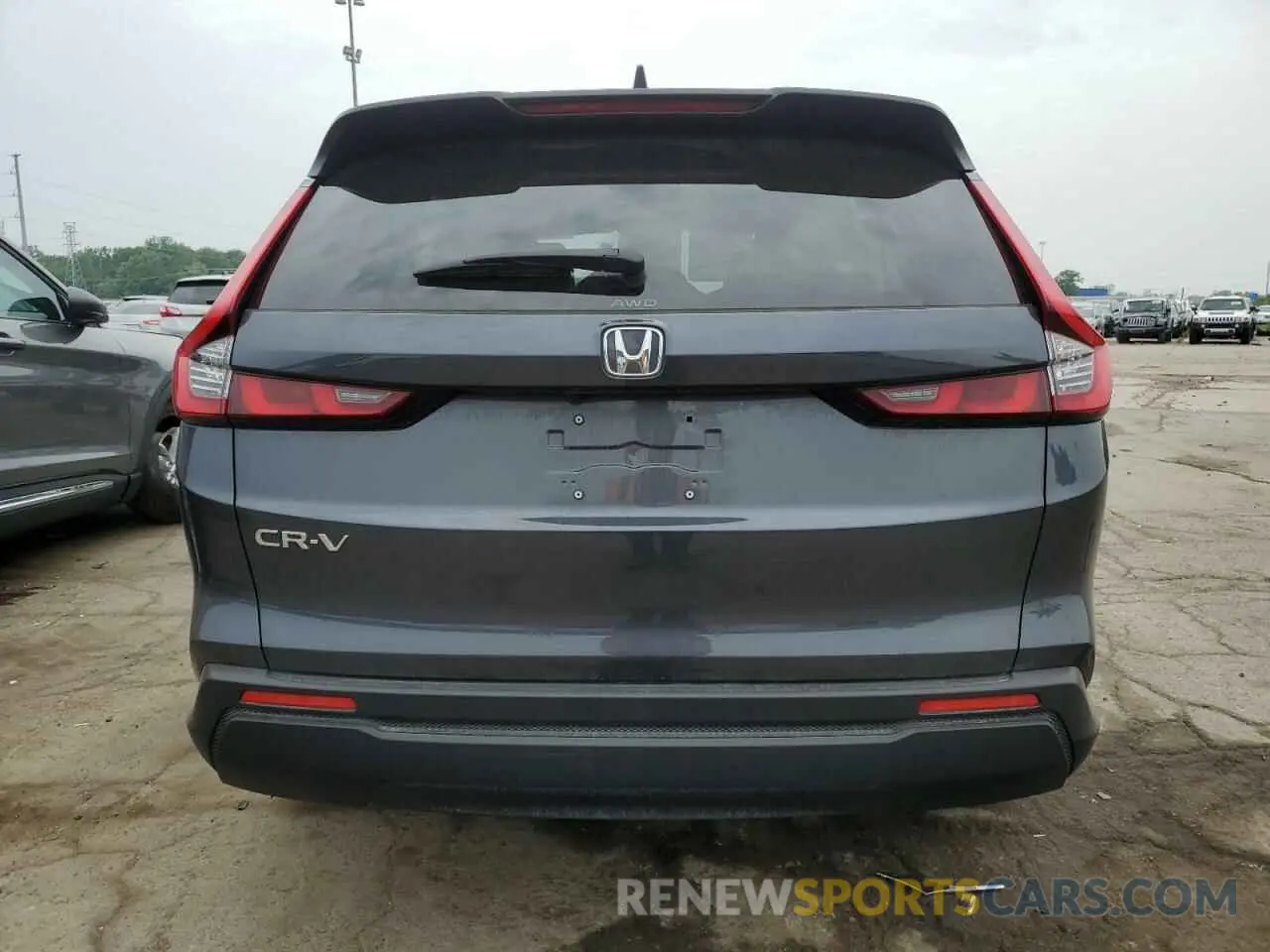6 Photograph of a damaged car 2HKRS4H46SH413045 HONDA CRV 2025