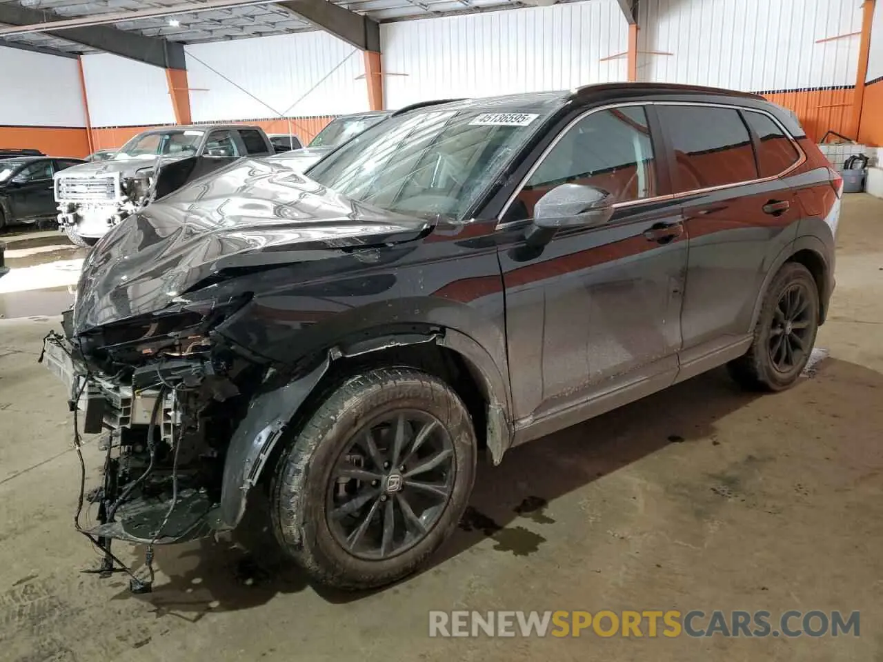 1 Photograph of a damaged car 2HKRS4H53SH106005 HONDA CRV 2025