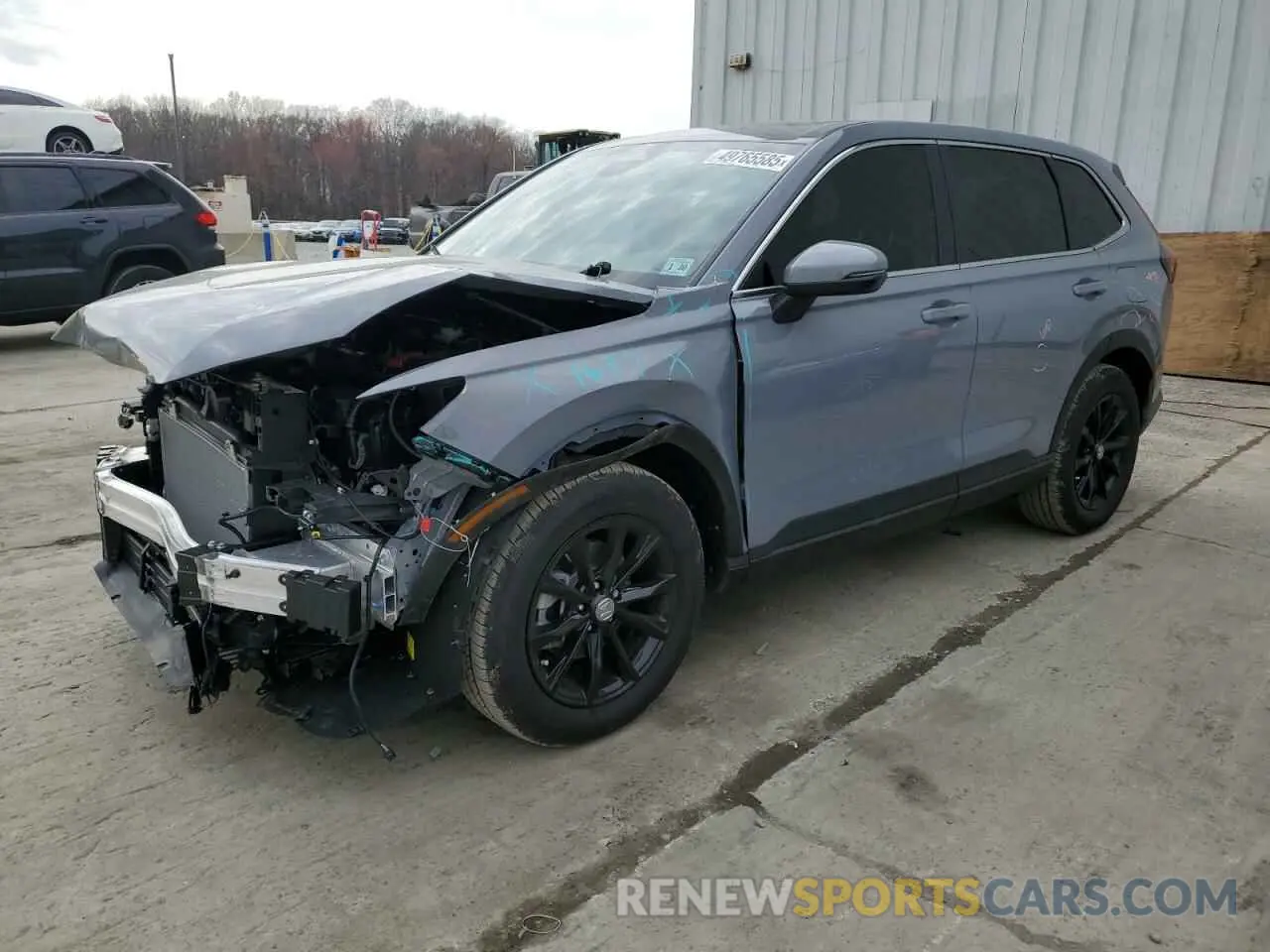 1 Photograph of a damaged car 2HKRS4H71SH461207 HONDA CRV 2025