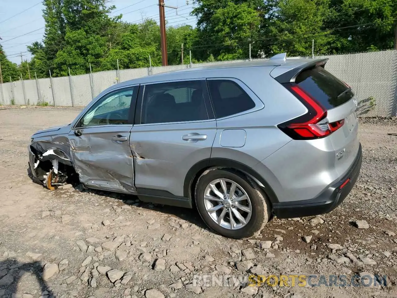 2 Photograph of a damaged car 2HKRS4H72SH414686 HONDA CRV 2025