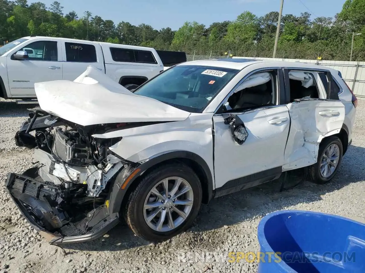 1 Photograph of a damaged car 2HKRS4H72SH443279 HONDA CRV 2025