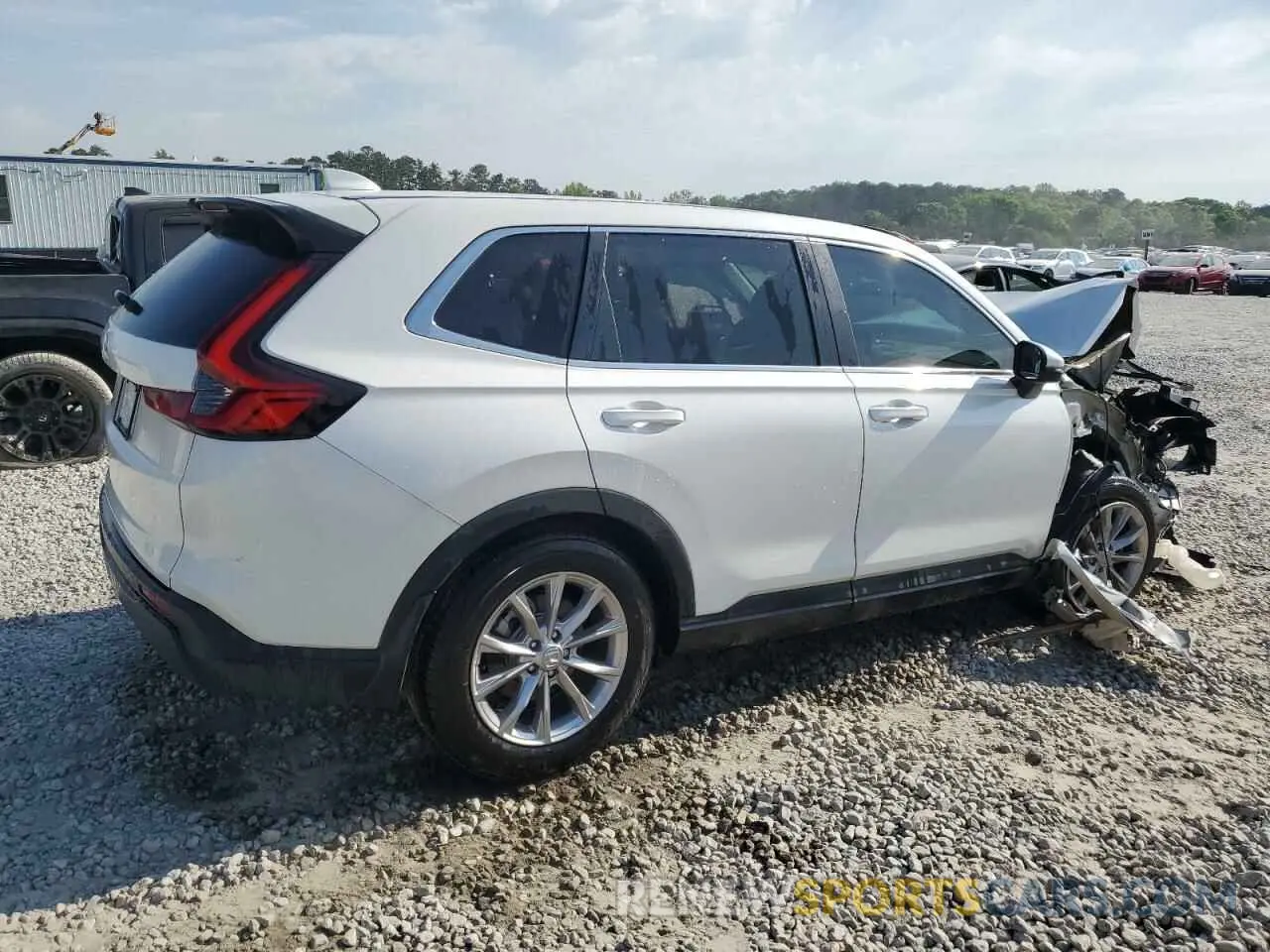 3 Photograph of a damaged car 2HKRS4H72SH443279 HONDA CRV 2025