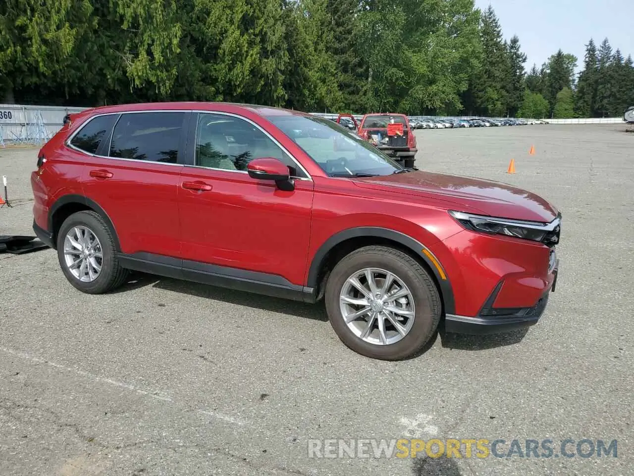 4 Photograph of a damaged car 2HKRS4H73SH417807 HONDA CRV 2025