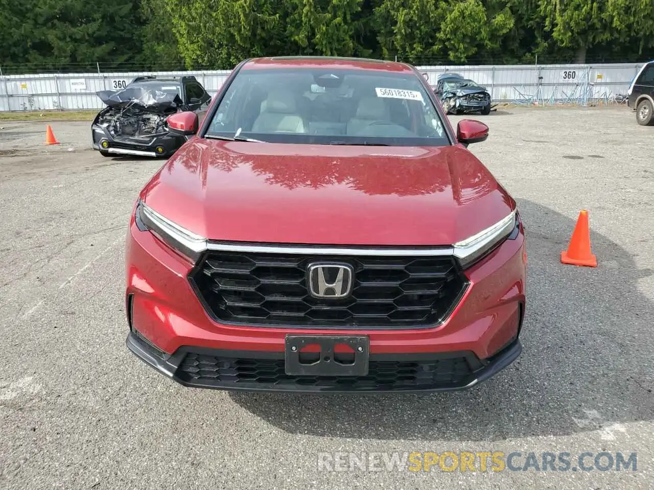 5 Photograph of a damaged car 2HKRS4H73SH417807 HONDA CRV 2025