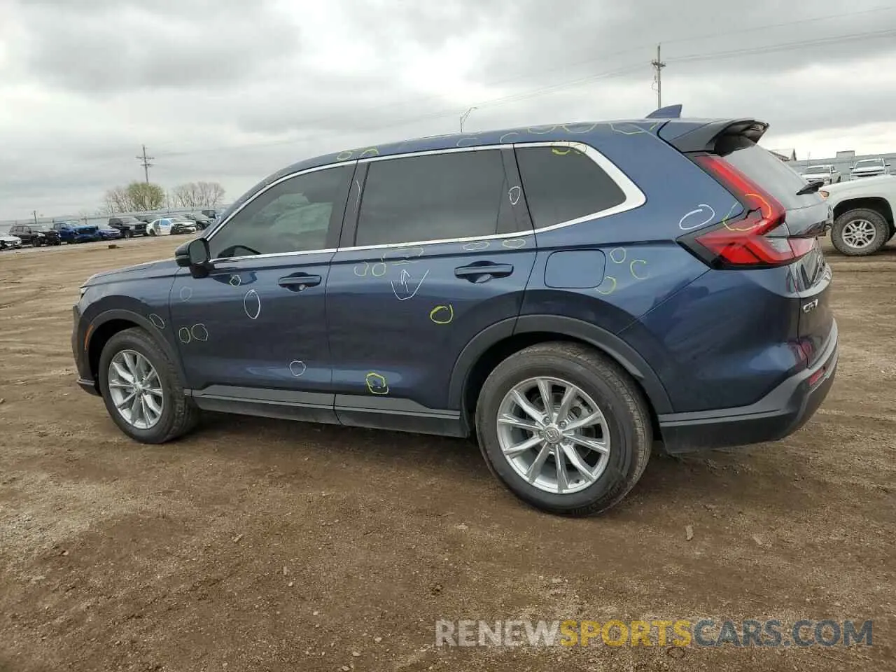 2 Photograph of a damaged car 2HKRS4H76SH412584 HONDA CRV 2025
