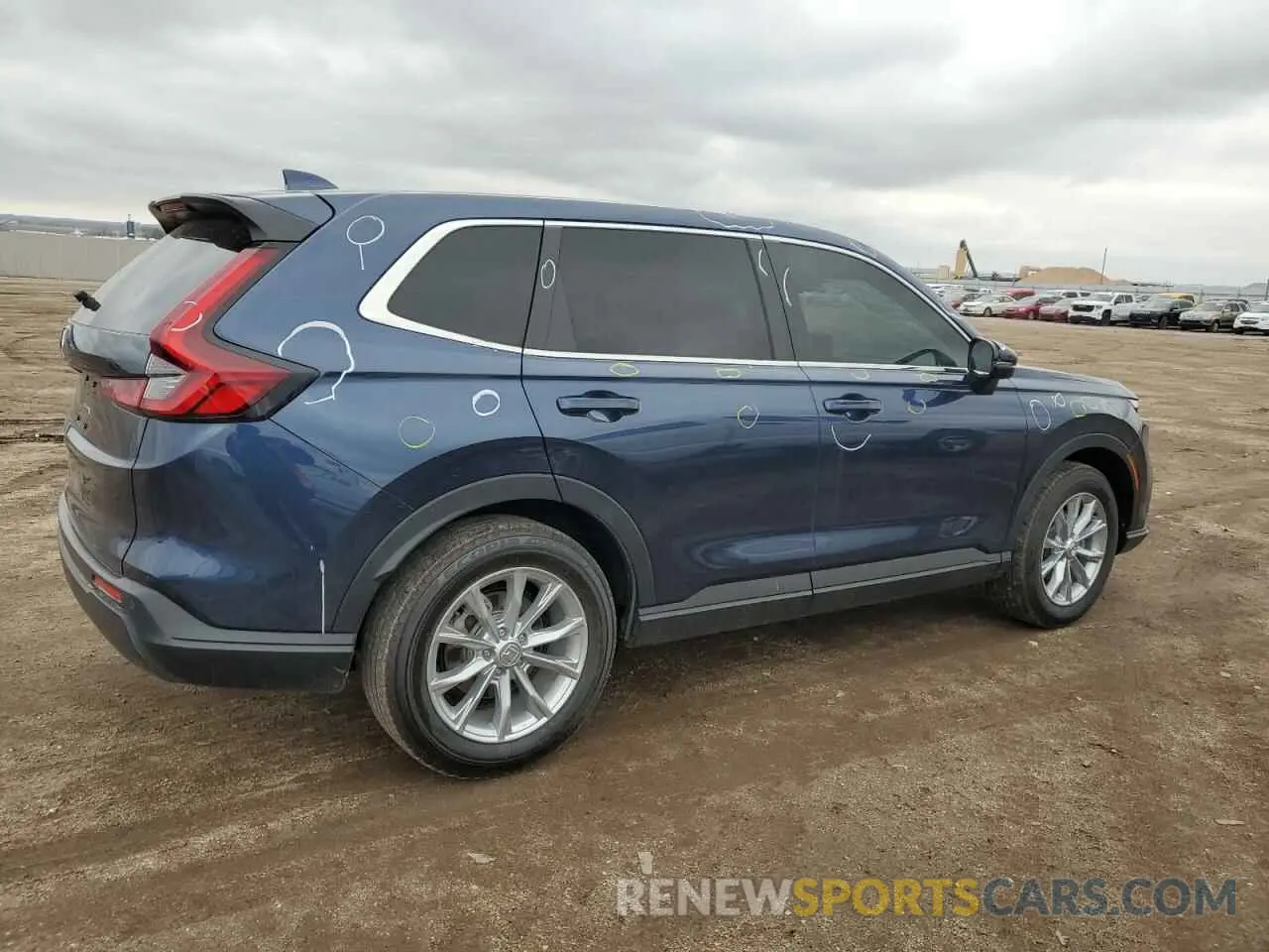 3 Photograph of a damaged car 2HKRS4H76SH412584 HONDA CRV 2025