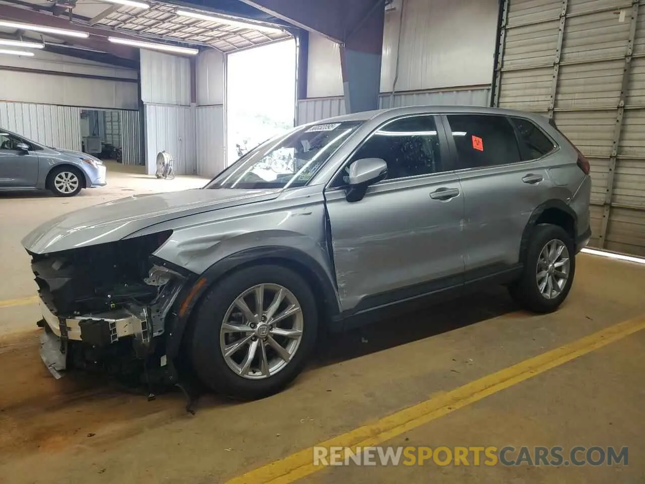 1 Photograph of a damaged car 2HKRS4H76SH451854 HONDA CRV 2025