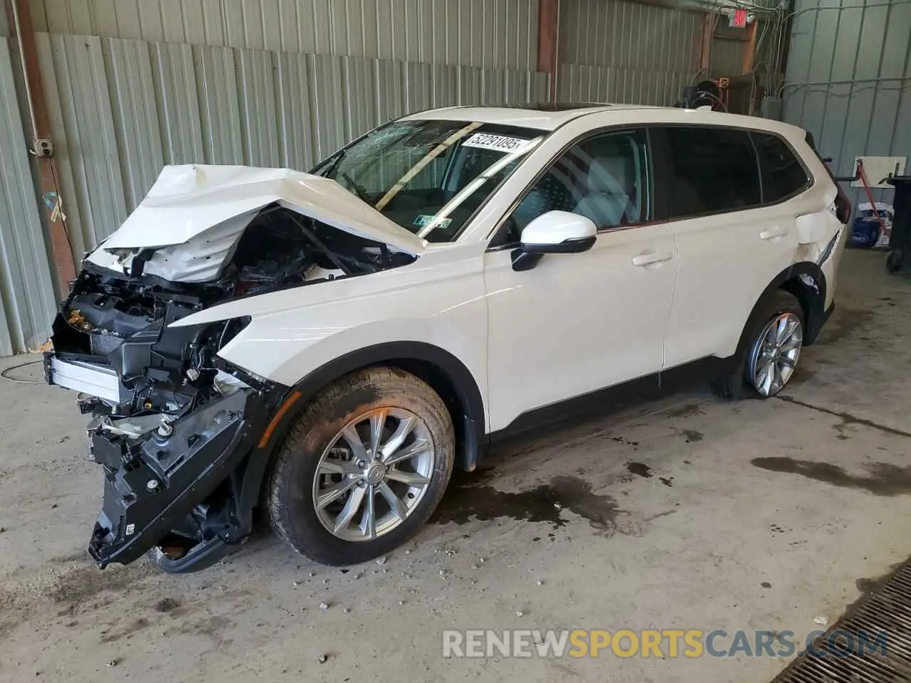 1 Photograph of a damaged car 2HKRS4H78SH434585 HONDA CRV 2025