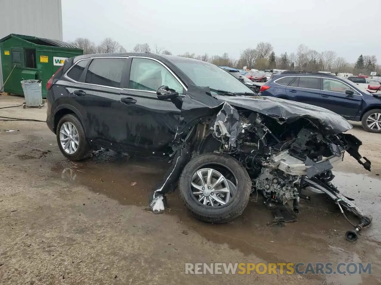 4 Photograph of a damaged car 2HKRS4H7XSH472352 HONDA CRV 2025