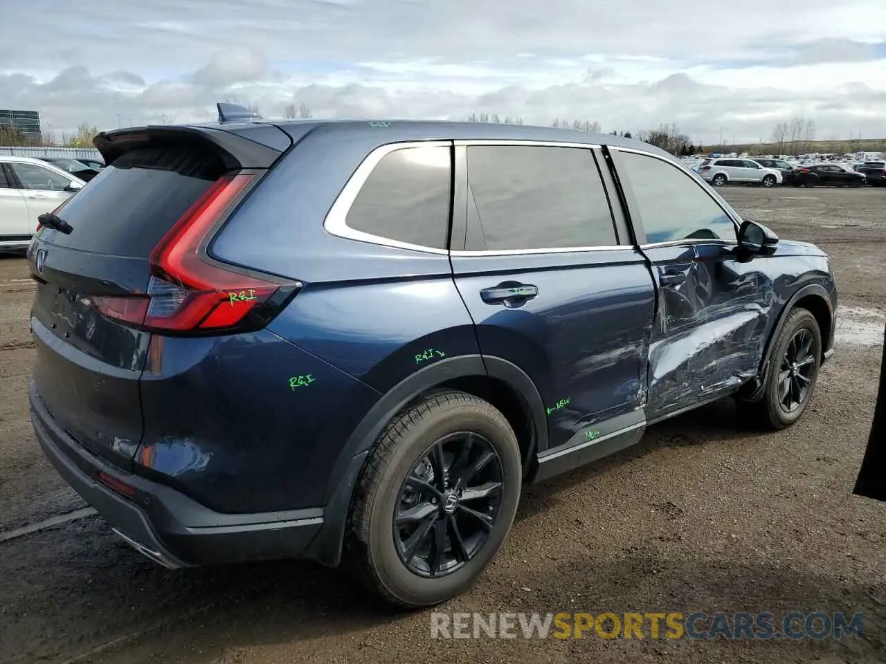 3 Photograph of a damaged car 2HKRS6H76SH225826 HONDA CRV 2025