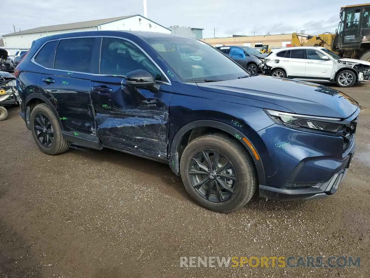 4 Photograph of a damaged car 2HKRS6H76SH225826 HONDA CRV 2025