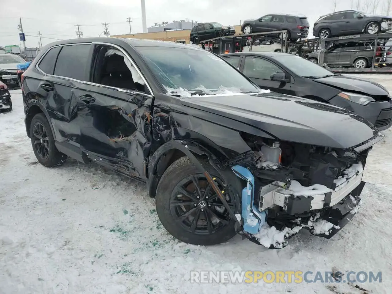 4 Photograph of a damaged car 2HKRS6H79SH208843 HONDA CRV 2025