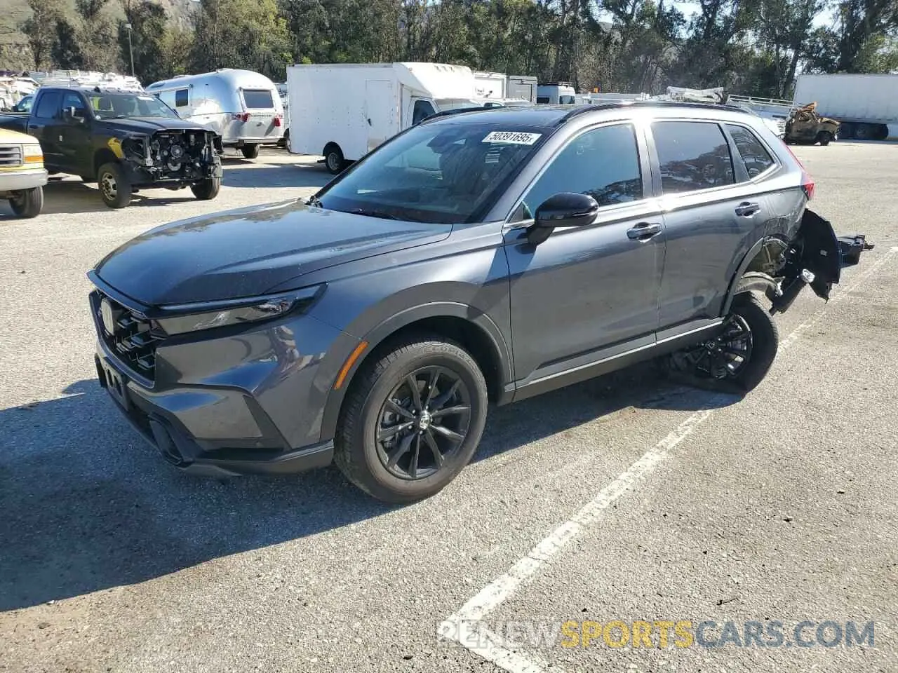 1 Photograph of a damaged car 2HKRS6H84SH800949 HONDA CRV 2025