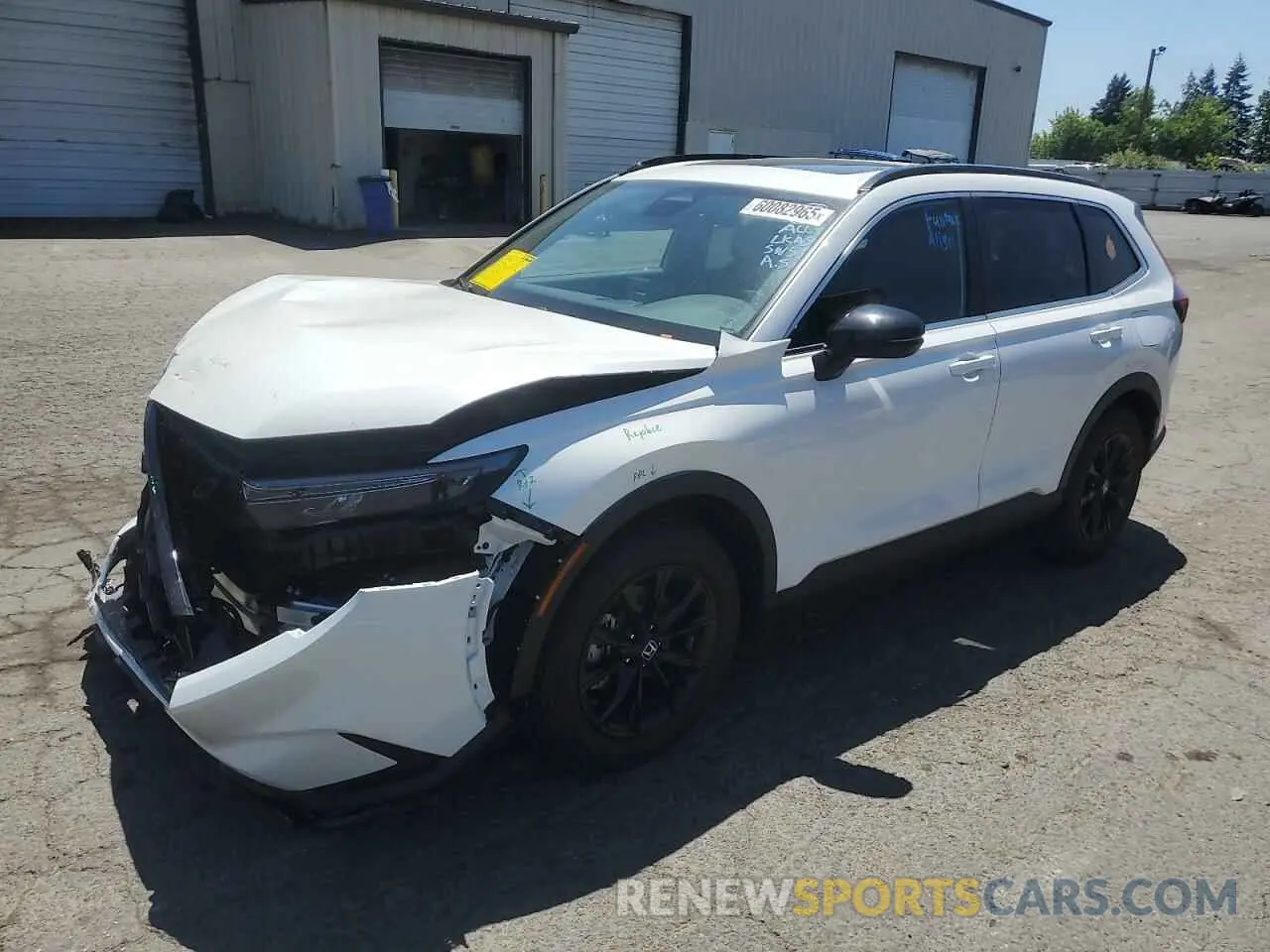 1 Photograph of a damaged car 2HKRS6H87SH813856 HONDA CRV 2025
