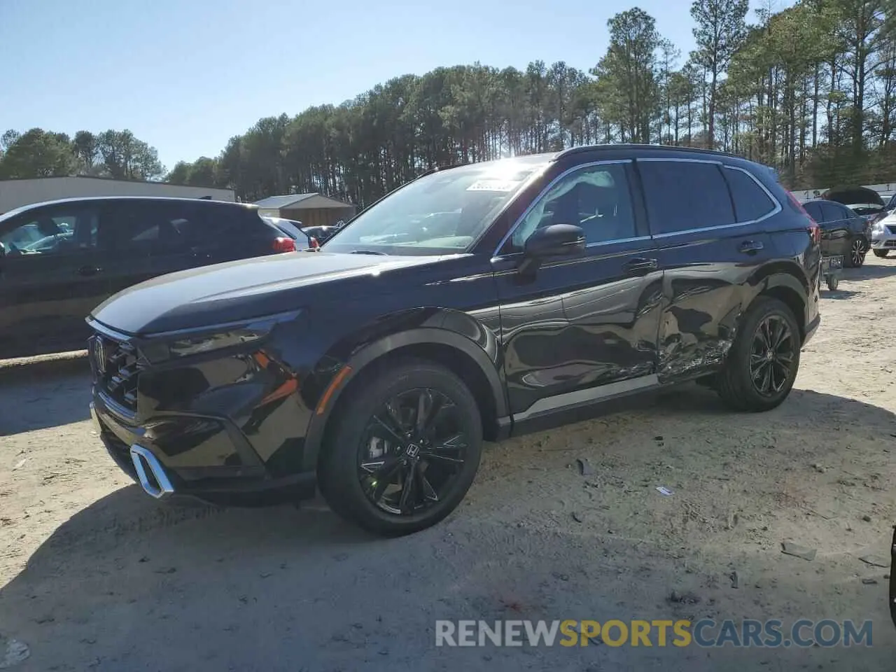 1 Photograph of a damaged car 2HKRS6H92SH809884 HONDA CRV 2025