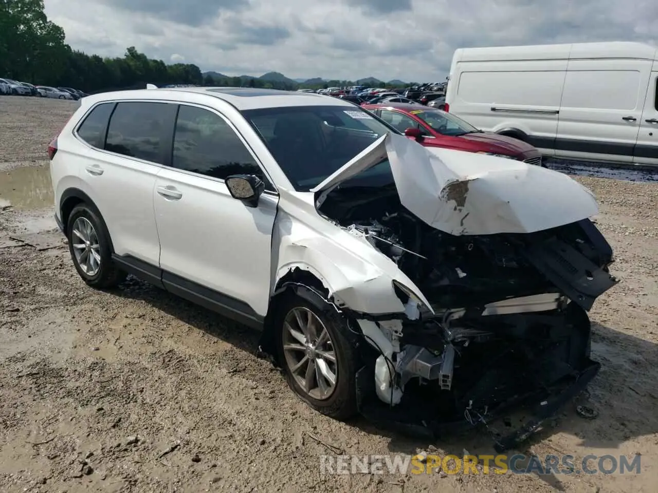 4 Photograph of a damaged car 5J6RS3H73SL005144 HONDA CRV 2025