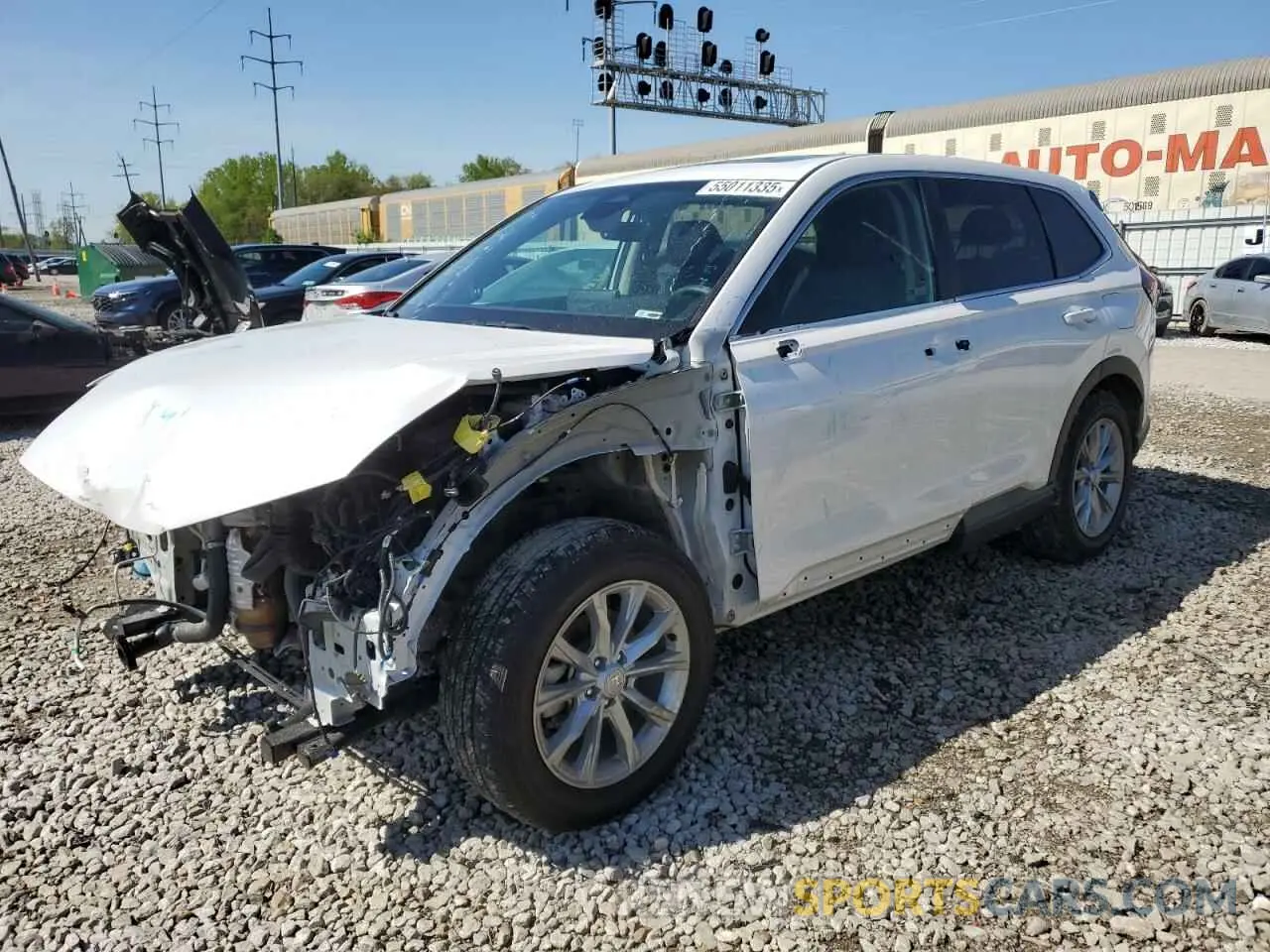 1 Photograph of a damaged car 5J6RS4H72SL003181 HONDA CRV 2025