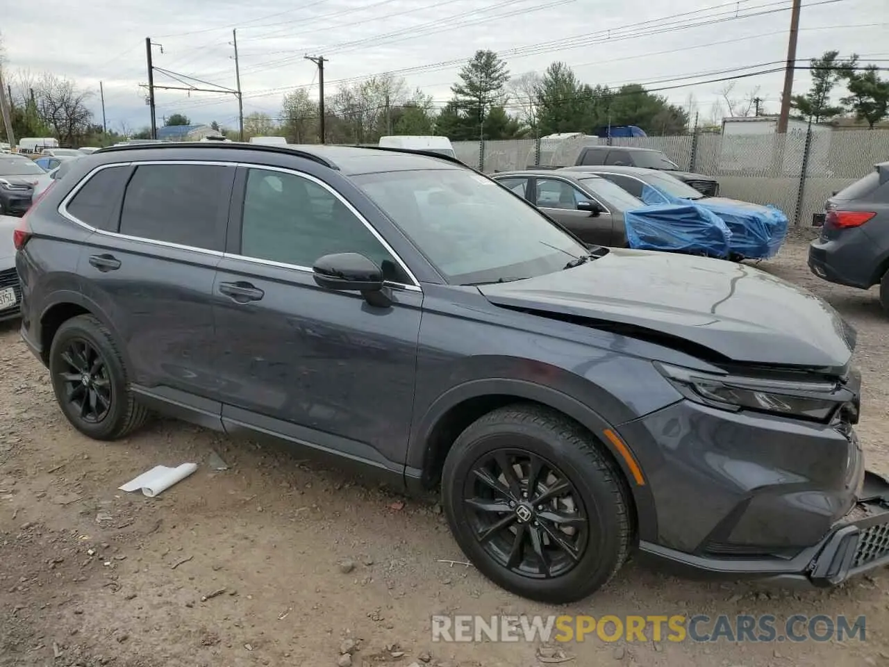 4 Photograph of a damaged car 5J6RS6H51SL027336 HONDA CRV 2025