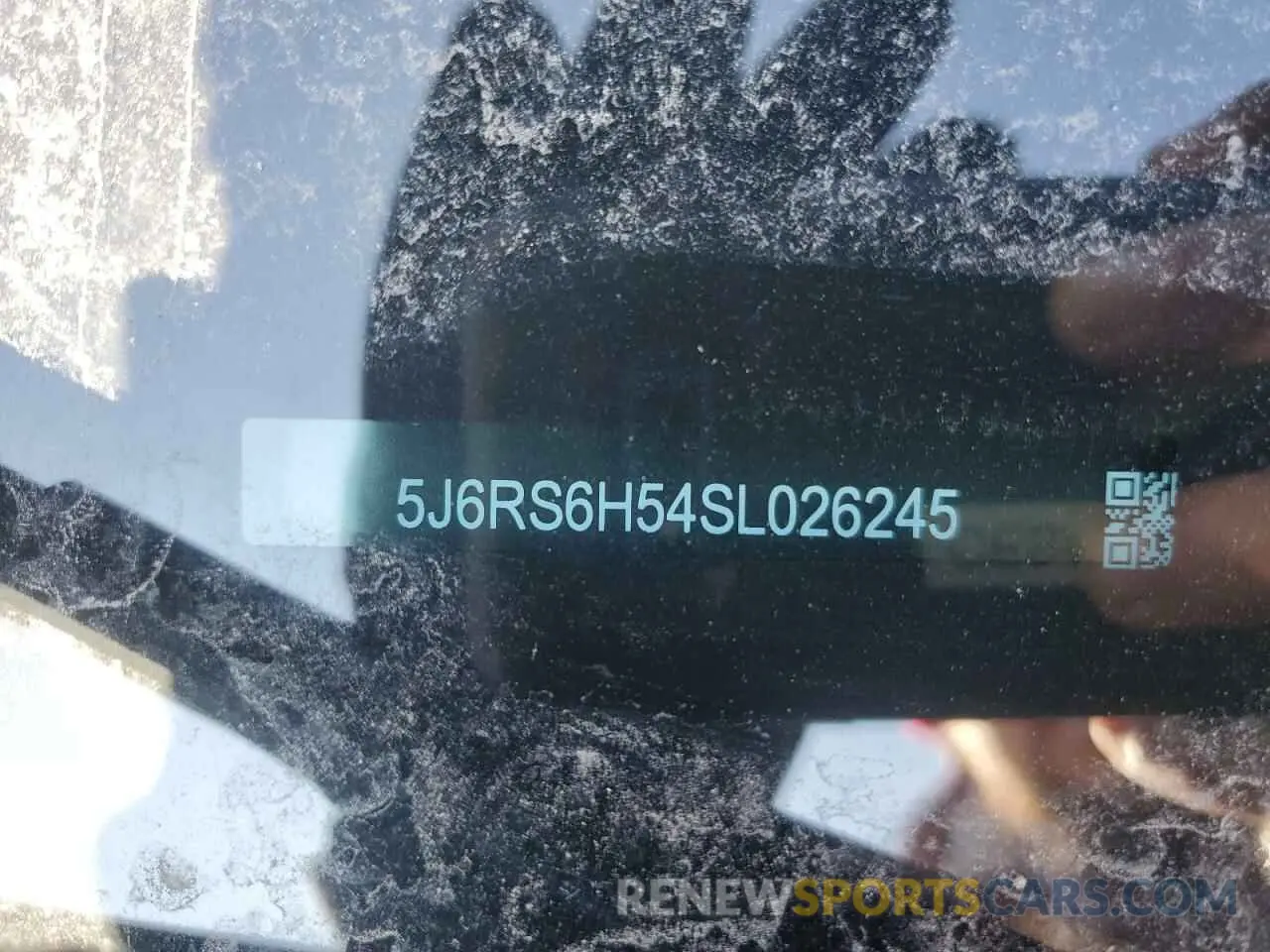 13 Photograph of a damaged car 5J6RS6H54SL026245 HONDA CRV 2025