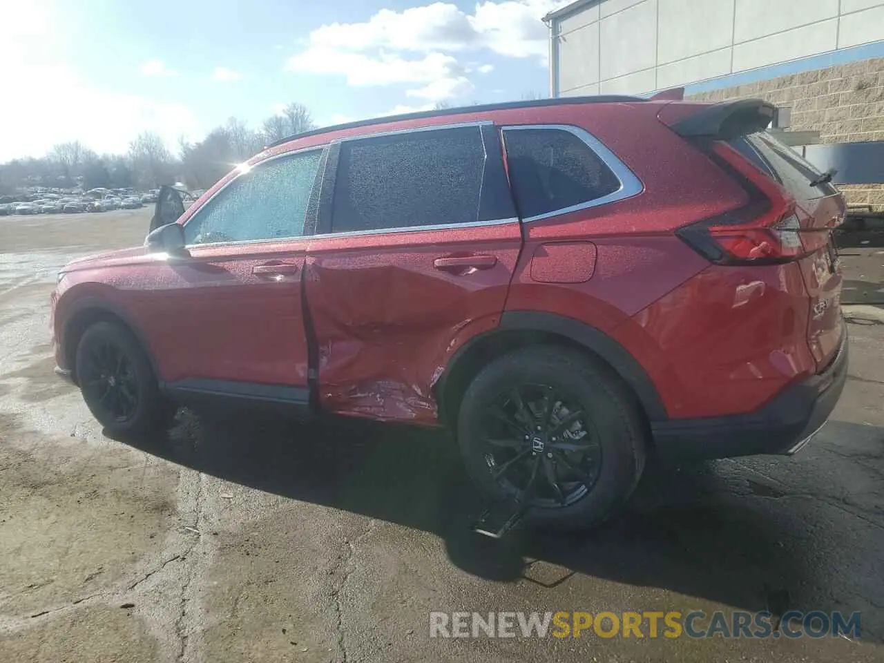 2 Photograph of a damaged car 5J6RS6H54SL026245 HONDA CRV 2025