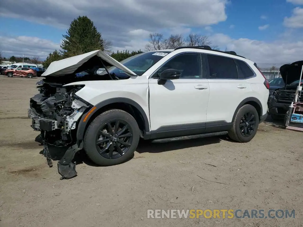 1 Photograph of a damaged car 5J6RS6H84SL004594 HONDA CRV 2025
