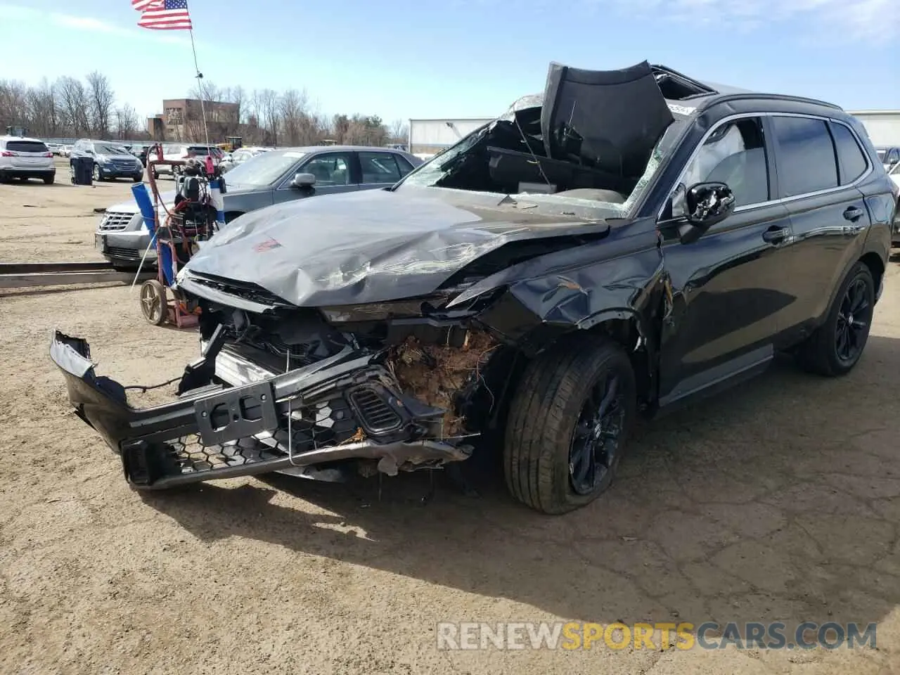 1 Photograph of a damaged car 5J6RS6H87SL020823 HONDA CRV 2025