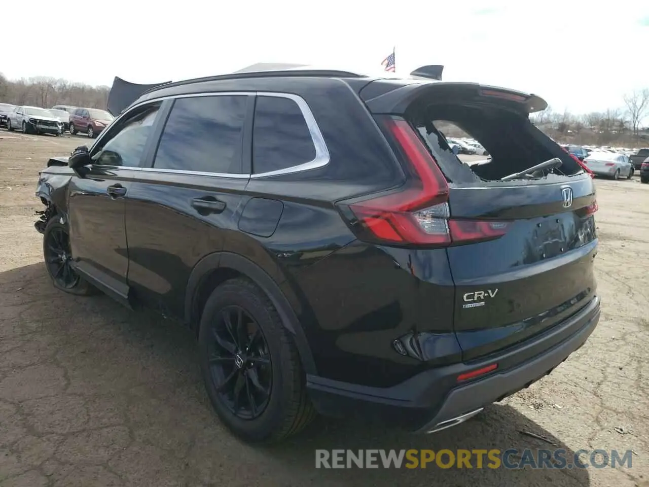 2 Photograph of a damaged car 5J6RS6H87SL020823 HONDA CRV 2025