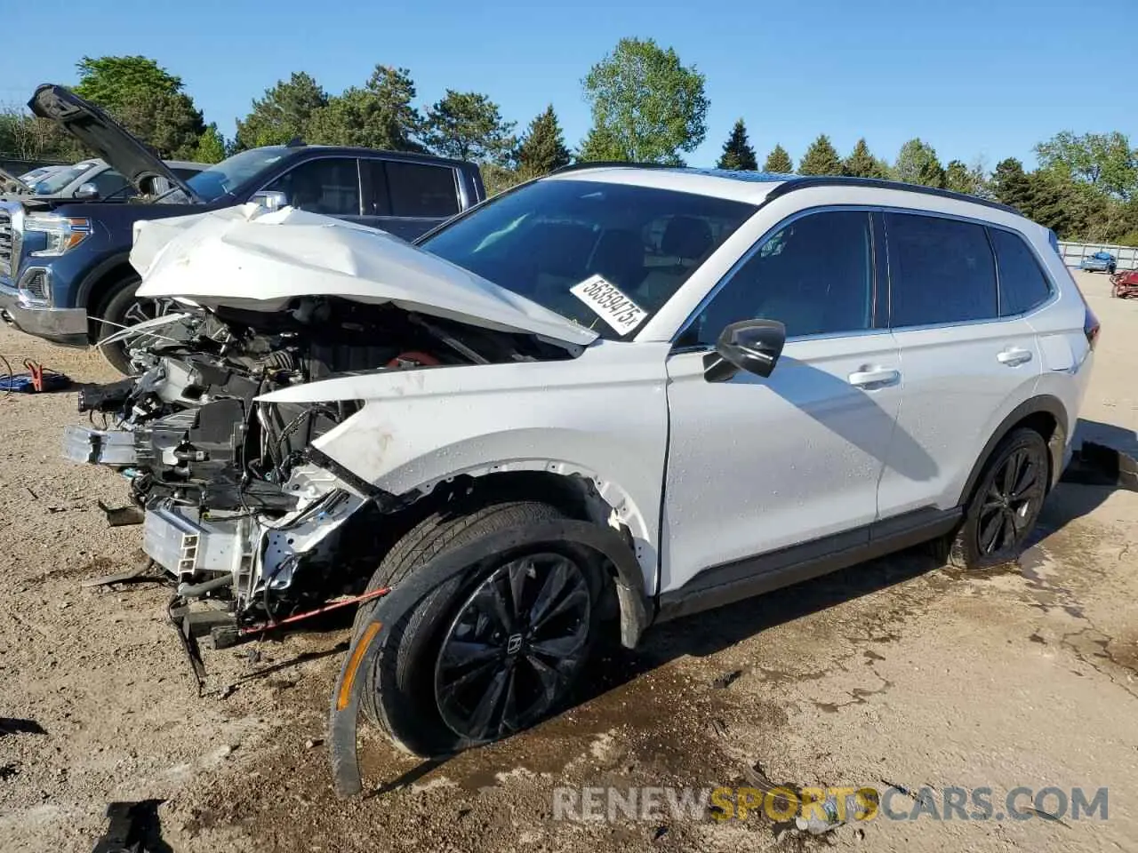 1 Photograph of a damaged car 5J6RS6H96SL009353 HONDA CRV 2025