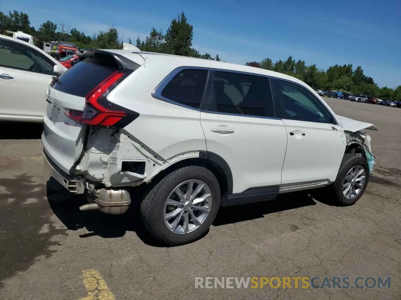 3 Photograph of a damaged car 7FARS4H47SE002661 HONDA CRV 2025