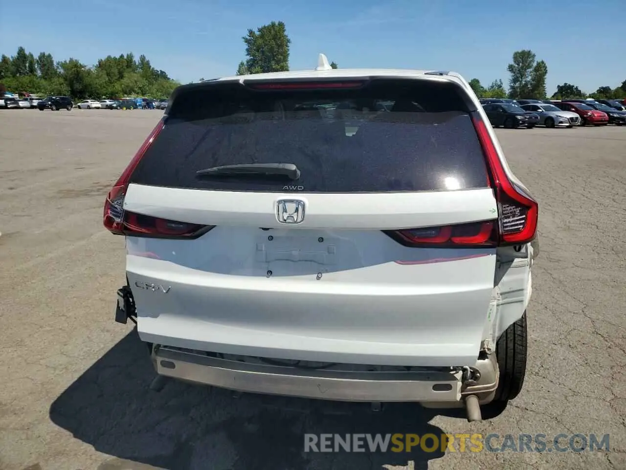 6 Photograph of a damaged car 7FARS4H47SE002661 HONDA CRV 2025