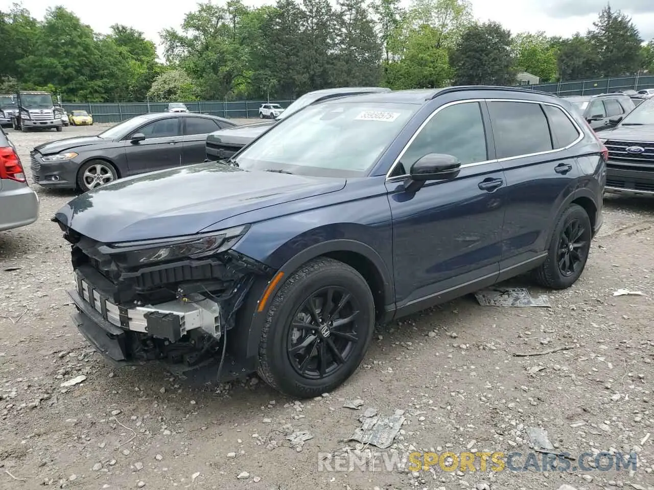 1 Photograph of a damaged car 7FARS5H80SE008701 HONDA CRV 2025