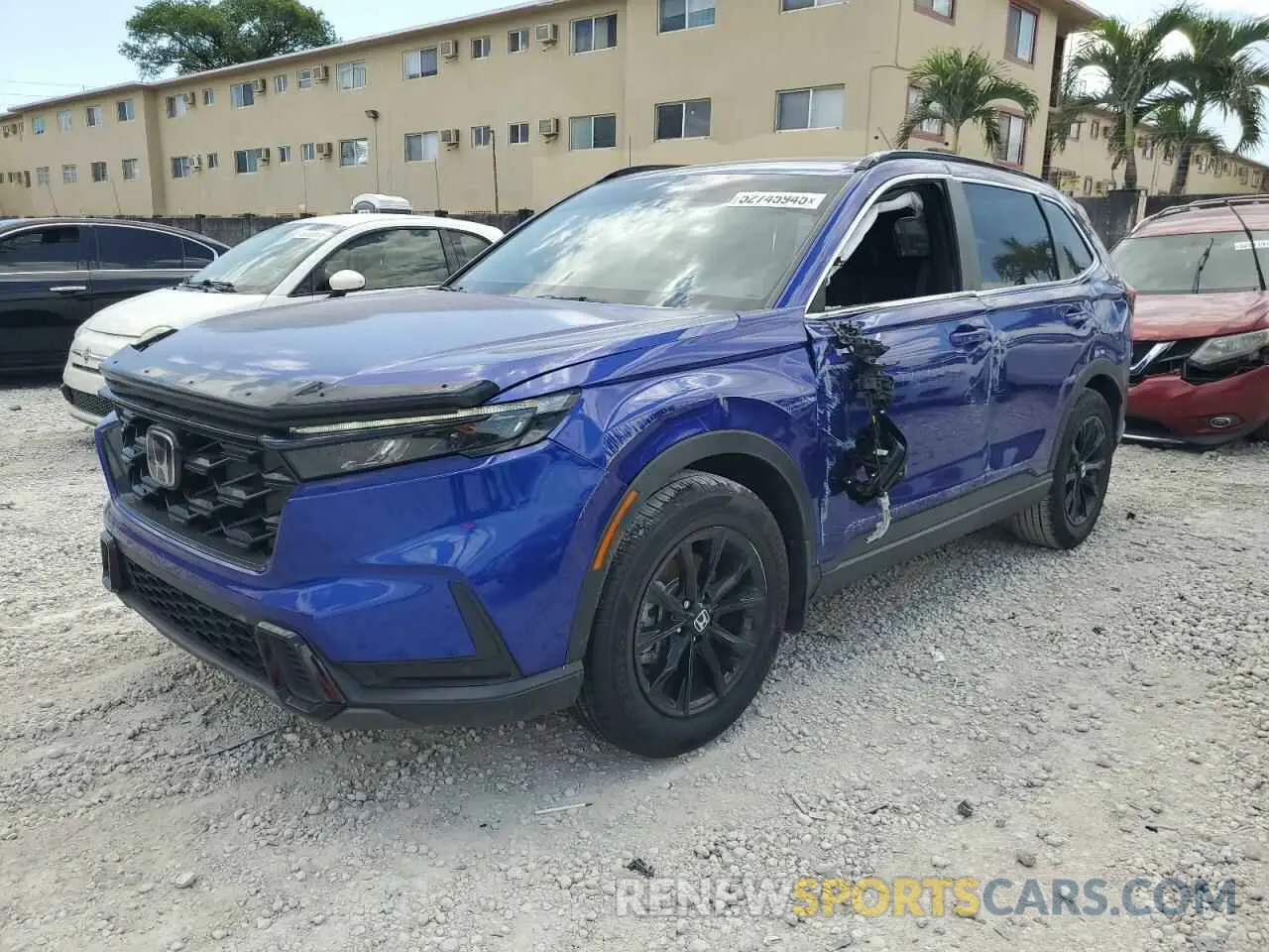 1 Photograph of a damaged car 7FARS5H87SE008243 HONDA CRV 2025