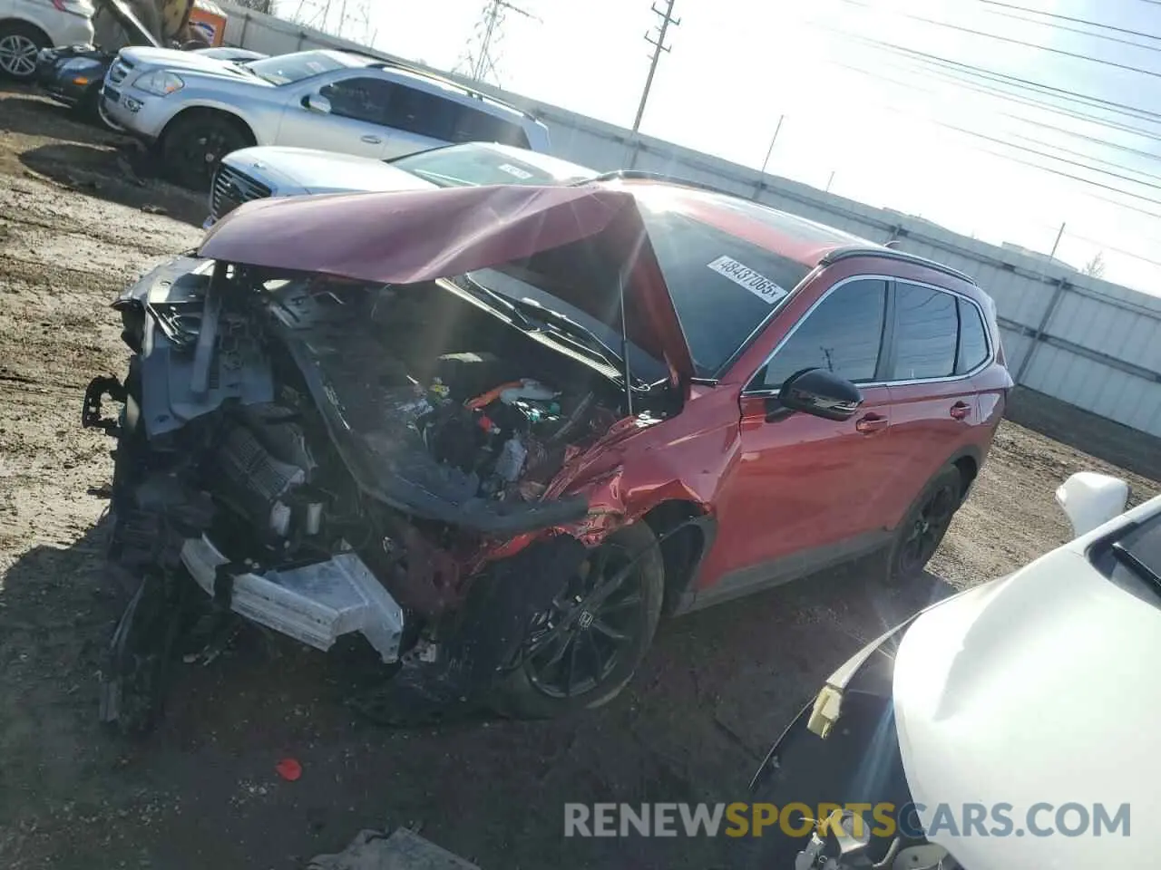 1 Photograph of a damaged car 7FARS6H59SE029252 HONDA CRV 2025