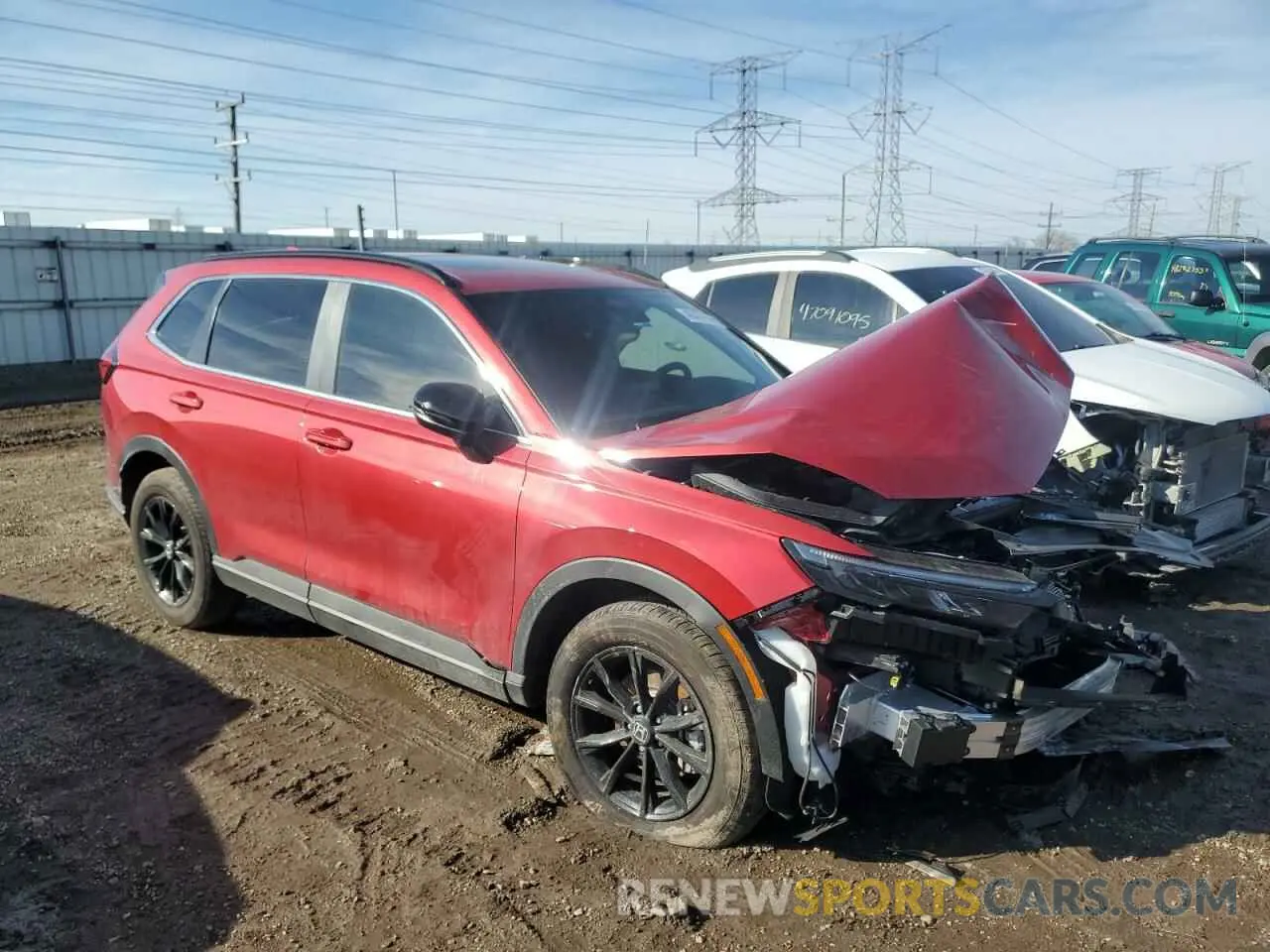4 Photograph of a damaged car 7FARS6H59SE029252 HONDA CRV 2025