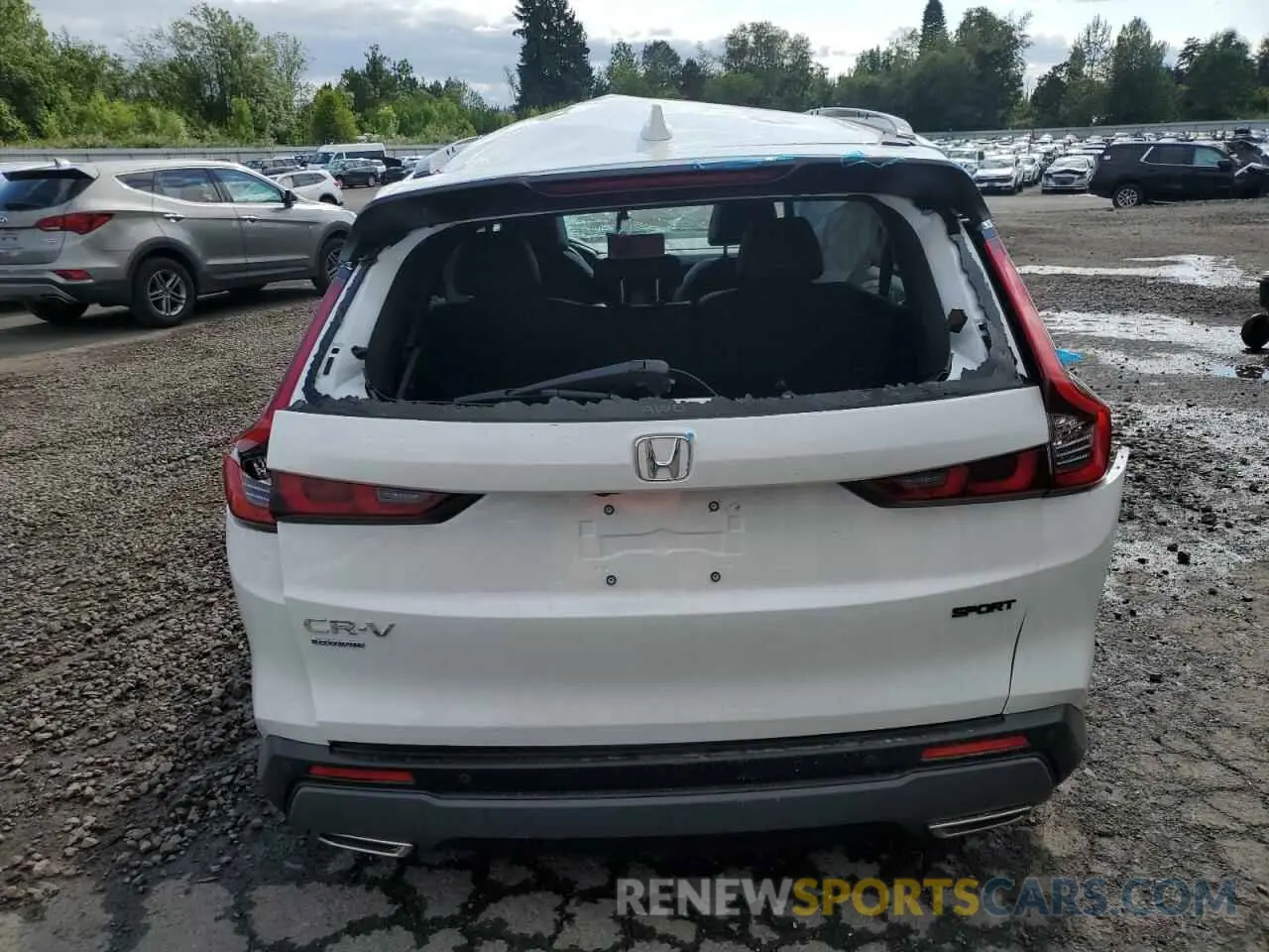 6 Photograph of a damaged car 7FARS6H84SE068132 HONDA CRV 2025